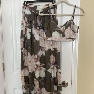 Floral Top & Pants Set